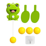 Table Tennis Self Training Set Indoor Hanging Table Tennis Children Self Workout Set Pong Balls Training Sparring Device