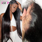 13x4 Transparent Lace Front Human Hair Wigs Pre Plucked 13x6 HD Lace Frontal Wigs 32 Inches Brazilian Straight Lace Front Wig