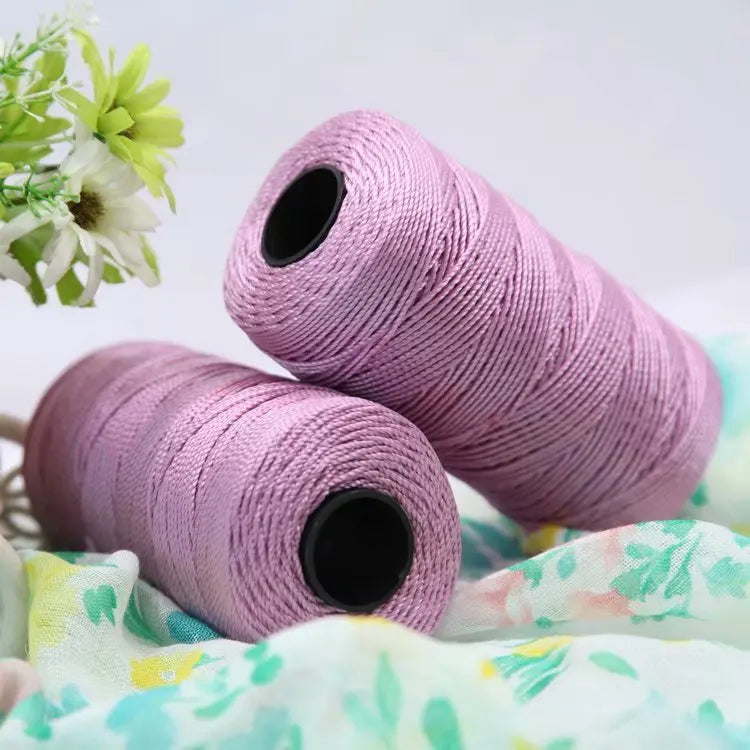 110g/Pc Summer Light Ice Cotton Silk Thread Crochet Yarn For DIY Crochet Bag Hat Shoes