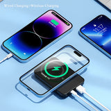 20000mAh Magsafe Power Bank Qi Magnetic Wireless PowerBank for iPhone 14 Samsung Xiaomi Portable Induction Charger Fast Charging