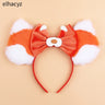 10Pcs/Lot New Colors Mouse Ears Headband Women Festival Party Cosplay Hairband Girls Gift Kids DIY Hair Accessories Wholesale