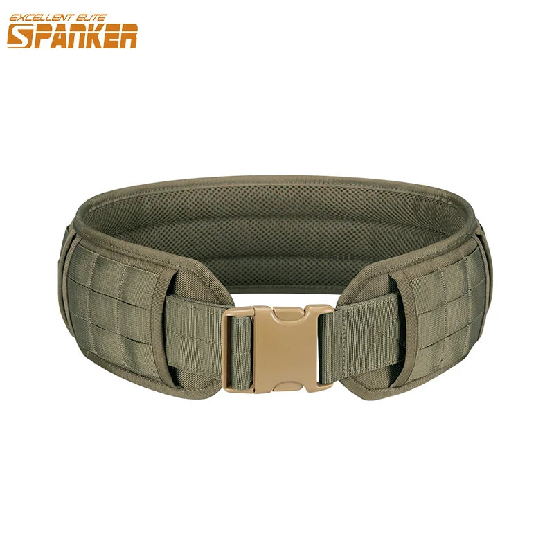 Excellent Elite Spanker Hunting Tactical Waist Belt with Removable Thicken Pad Belt Military Outdoor Utility  Accessories