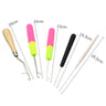 Sewing Tools repair sweater Sweater Wool Knitting Accessories Sewing Needles Aluminium Tongue 5Pcs /set Crochet Hooks