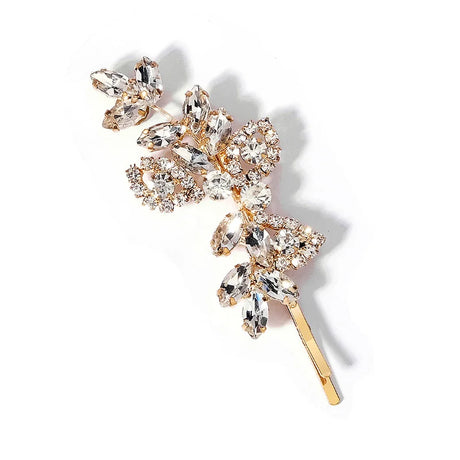 Miallo Fashion Rhinestone Hair Clips for Women Girls Hair Accessories Trendy Hair Jewelry Hairpin Headwear Party Headpiece Gift