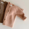 Autumn Spring Newborn Knitwear Long-sleeve Cotton Baby Jacket Tops  Baby Girls Cardigans Toddler Girls Knit Sweater