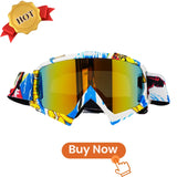 Newest Motorcycle Goggles for Men Retro Motocross Riding Sunglasses Safety Protective Bike Goggles Driving Glasses