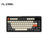 FL·ESPORTS CMK75 Tri-Mode Full-Key Hot Swap 81Key 2.4G Wireless Bluetooth Wired Mechanical Keyboard PBT Keycap for Tablet Laptop