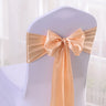 10/50/100pcs Satin Chair Bow Sashes Wedding Chair Knots Ribbon Butterfly Ties For Party Event Hotel Banquet Home Decoration