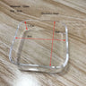 Aquarium Feeding Tube Dish Clear Glass Fish Tank Shrimp Snail Food Feeder Bowl Aquarium Feeding Tool Accessories