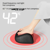 Simple Control Mini Foot Massage Machine Heat Hot Compress Leg Beauty Instrument Multi-function Soleplate Rolling Feet Massagers