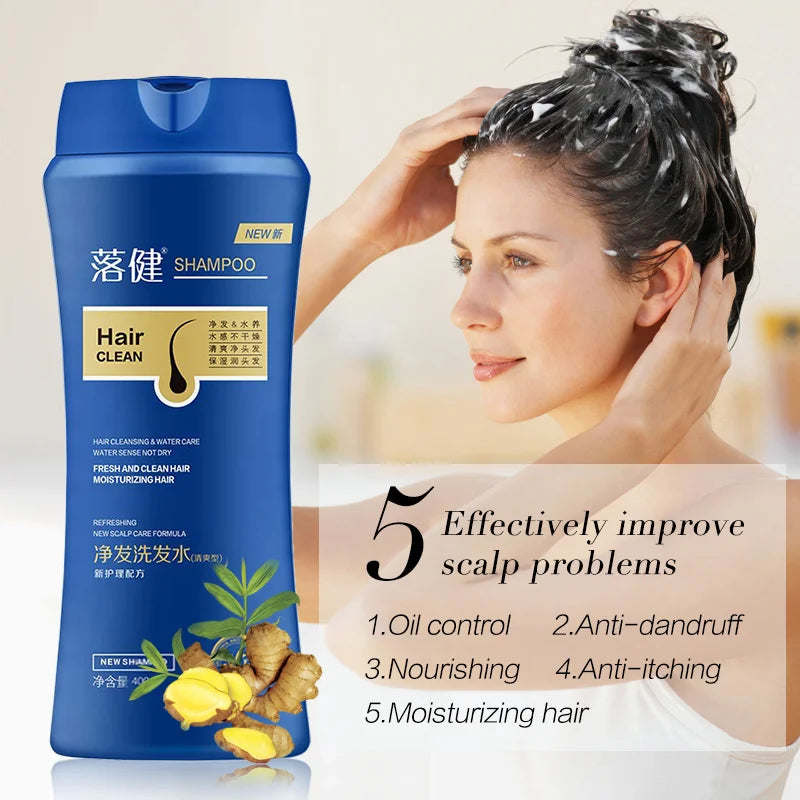 Hair Growth Shampoo Anti Hair Loss Shampoo Hair Care Products Hair Regrowth Treatment Conditioner Thickener Men Women 400ml