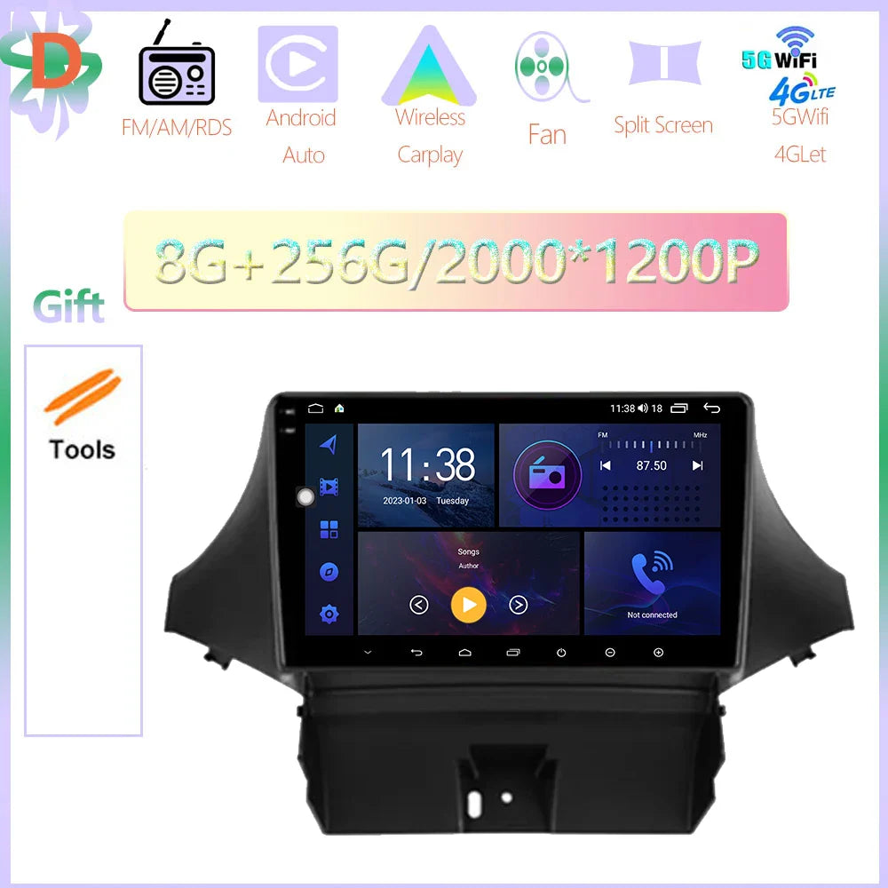 Android 13 For Chevrolet Orlando 2010 - 2018 Car Radio Multimedia Video Player Navigation GPS intelligent system WIFI NO 2Din