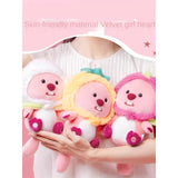 MINISO LOOPY Series - Fruit Head Cover Detachable Doll Cute Beaver Plush Animation Derivatives/Peripheral Products