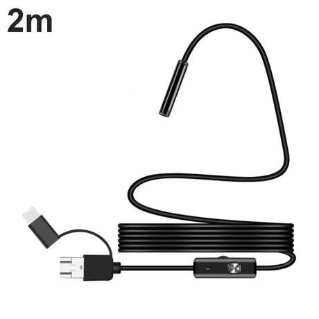 Mini USB Car Endoscope Camera Auto Parts Telescopic Inspection Mirrors Tools For Car Smartphone