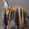 Luxury Brand Autumn Wrap Scarves Winter Warm Foulard Bandana Female Blanket Cashmere Plaid Scarf Men's Thick Fringe Large Shawls