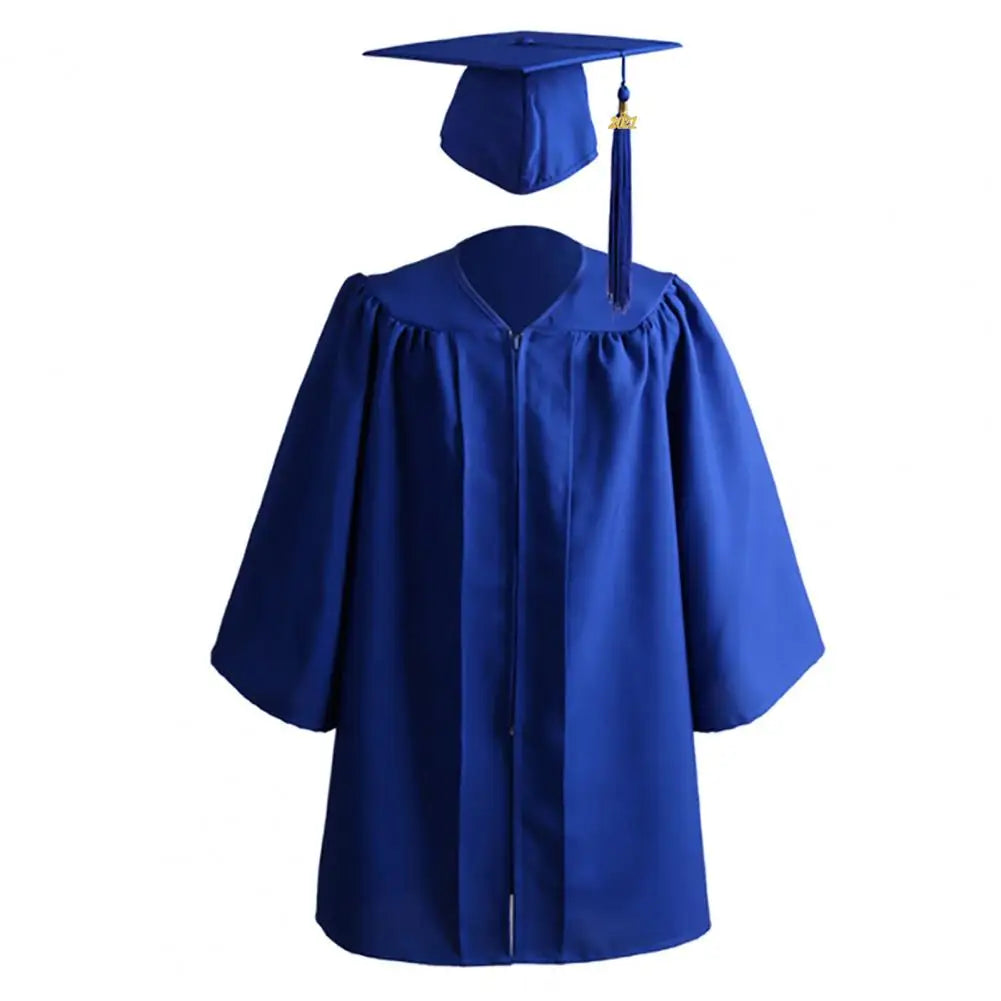 2022Child Graduation Costume Kindergarten Kid Toddler Graduation Clothing Cap Gown Preschool Graduation Festival Clothing Outfit