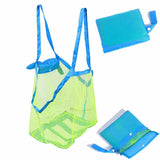 Children Sand Away Protable Mesh Bag Kids Bath Toys Storage Bags Swimming Large Beach Bag for Towels Women Cosmetic Makeup Bag