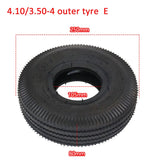 4.10/3.50-4 Tires 4.10-4 3.50-4 Tyre And Inner Tube for Electric Tricycle, Trolley,Electric Scooter,warehouse Car Tire Parts