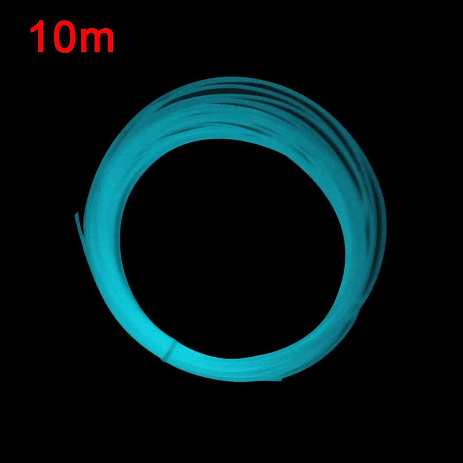 Glow In The Dark PLA Filament 3D Printer Sublimation Noctilucent Plastic Material For 3D Printing Noctilucous Rainbow Green Blue