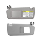 For Toyota RAV4 Gray Beige Sun Visor Left Right Side Car Sunvisor Shade Driver Side 2006 2007 2008 2009 2010 2011 2012