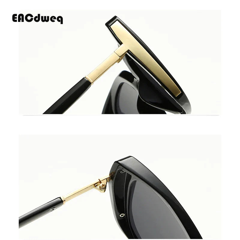 New Large Frame Square Sunglasses Women's Brand Designer Fashion Sun Glasses Men's Outdoor Driving Eyewear UV400 Oculos De Sol