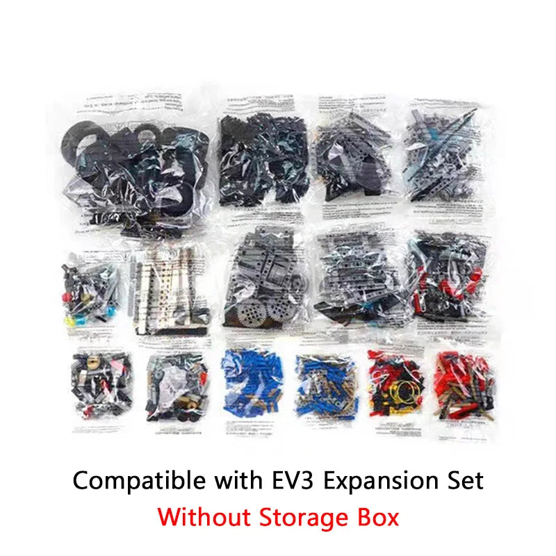 Fit for Robot EV3 45544 Core Set Mindstorms EV3 9898 Parts 45560 Set MOC Building Blocks Parts Bricks Pack Kit Diy STEAM Toys