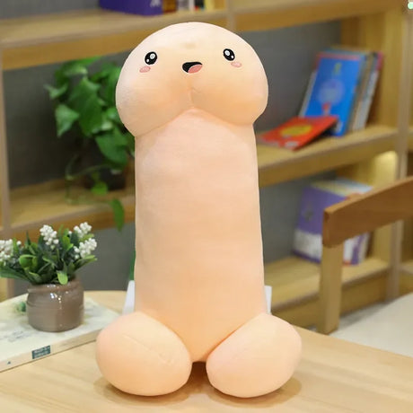 Big Size Trick Penis Plush Soft Simulation Boy Dick Plushie Real-life Penis Pillow Sexy Hugging Pillow Girlfriend Gift