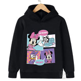 Sweatshirts Manga Anime Mickey Minnie Mouse Hoodie Kid Girl Boy Sweatshirt Hoody Cartoon Children Cute Clothes Baby Top Pullover