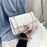 Embroidery Thread Small PU Leather Crossbody Bags For Women 2022 Trend Handbag Female Casual Branded Shoulder Handbags New