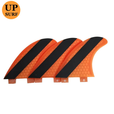 Surf Fins UPSURF FCS 1 Fins G5/G7 Surfboard Fin 6 Colors Fiber Grip Surf Honeycomb Surf Accessories 3 Pcs/set Prancha de Surf