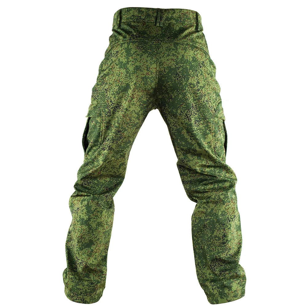 Mege Brand Camouflage Tactical Military Uniform Outdoor Winter Working Clothing Fleece Warm Jacket and Pants Windproof