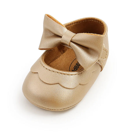 New Baby Shoes Baby Boy Girl Shoes Leather Rubber Sole Anti-slip Toddler First Walkers Infant Crib Shoes Newborn Girl Moccasins