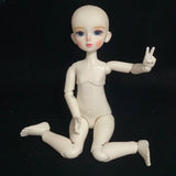 Full Set 1/6 BJD Doll Fashion Suit 30CM Doll with 3 Pair Eyes Blythe Doll Kids Girls Toy Gift ( Open Head)