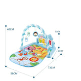 New Baby Gym Tapis Puzzles Mat Educational Rack Toys Baby Music Play Mat With Piano Keyboard Infant Fitness Carpet Gift For Kids