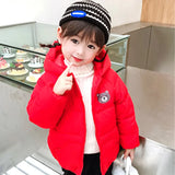 Better versatile Winter jacket boys and girls sweet cartoon print hooded warm coat 0-7 year old Bebe fashion children's clothing