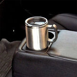 Car Heating Cups Kettle Boiling 12V Electric Thermos Water Heater Kettle Portable 450Ml for Travel Coffee Mug