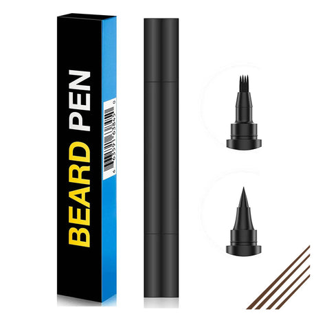 Beard Pen Barber Pencil Facial Hair Styling Eyebrow Tool Mustache Repair Waterproof Moustache Coloring Tools Beard Filler Pencil