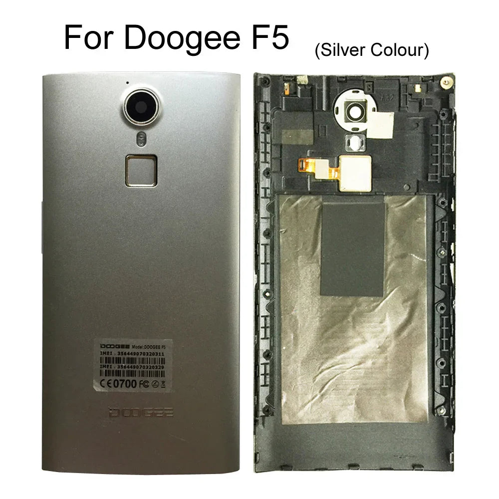 Battery Back Cover Door For Doogee BL12000,BL5500 Lite,BL7000,F5 Phone Battery Housings Frames Case Mobile Phone Repair Parts