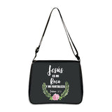 Christian Gift Bible Verse in Spanish Crossbody Bag Con Dios Todo Es Posible Messenger Bags Shoulder Bag Casual Handbag