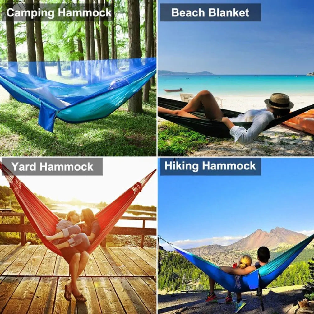 Automatic quick opening mosquito net hammock 250 * 120CM