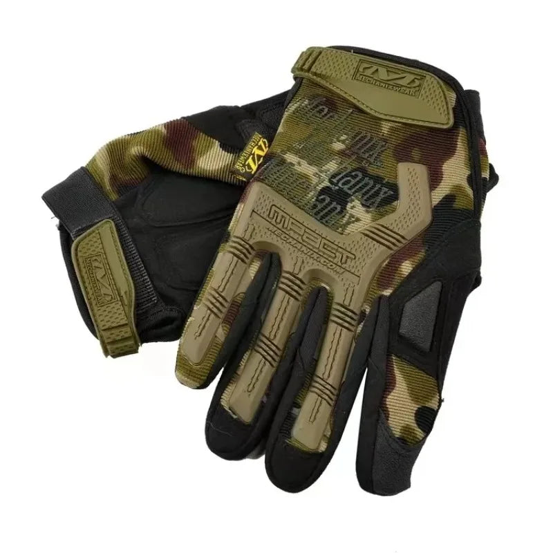 Outdoor Tactical Gloves Cycling Gloves Sport Military Training Non-slip Fitness Gloves Sports Motorcycle Army Fan Gloves