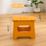 Portable Plastic Folding Stool Outdoor Fishing Stool Small Stool Kindergarten Children's Bench Adult Low Stool Folding Stool