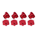 FOR HSP 1/8 Spare Parts Tires Adapter Wheel Nut 4Pcs/Lot 17mm Aluminum Hex Hubs with Pins RC Car for 1/8 HSP TEAM C Rc Car