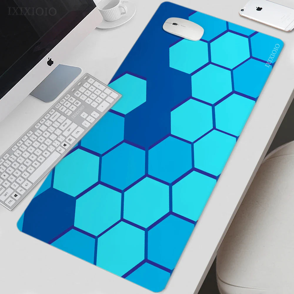 Mouse Pad Gamer Geometric Aesthetics XL HD Mousepad XXL Mechanical Keyboard Pad Soft Office Non-Slip Office Accessories Mice Pad