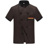 Professional Short Sleeve Chef Jacket for Food Service Industry