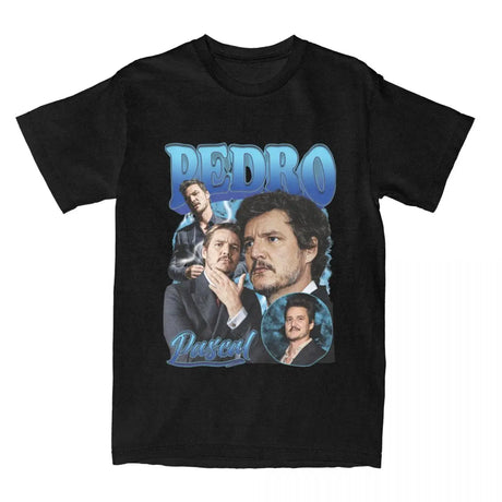 Bootleg Pedro Pascal T Shirt Vintage T Shirt Unis Streetwear Short Sleeve Pedro Pascal  Plus Size T Shirt Women