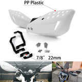 22mm Motocross Hand Guard Handle Protector Shield HandGuards Protection Gear for Honda Yamaha Dirt Bike Pit Bike ATV Quads