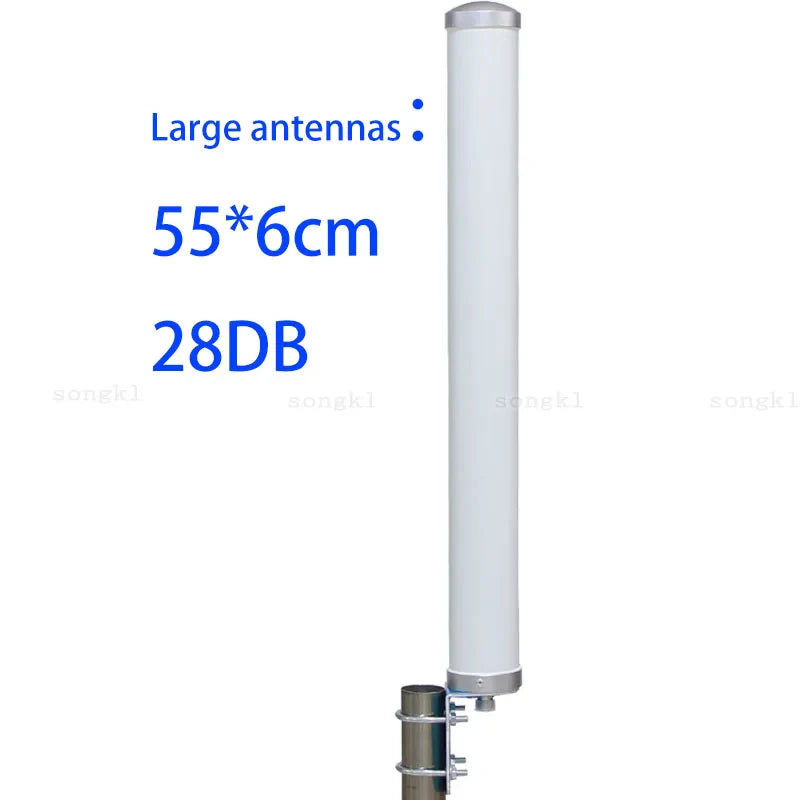 GSM/3G/LTE4G/5G full range outdoor waterproof mobile phone signal amplifier enhanced high gain WiFI2.4G offshore router antenna