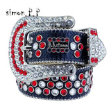 Punk Luxury Strap Diamond Belt Western Crystal Studded Belt Cowgirl Cowboy Rhinestone Belt For Women Men Jean Cinto De Strass