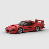 197 Pcs F40 Moc Speed Champions Sports Racer Cars City Vehicle Building Blocks Creative Garage Toys for Boys